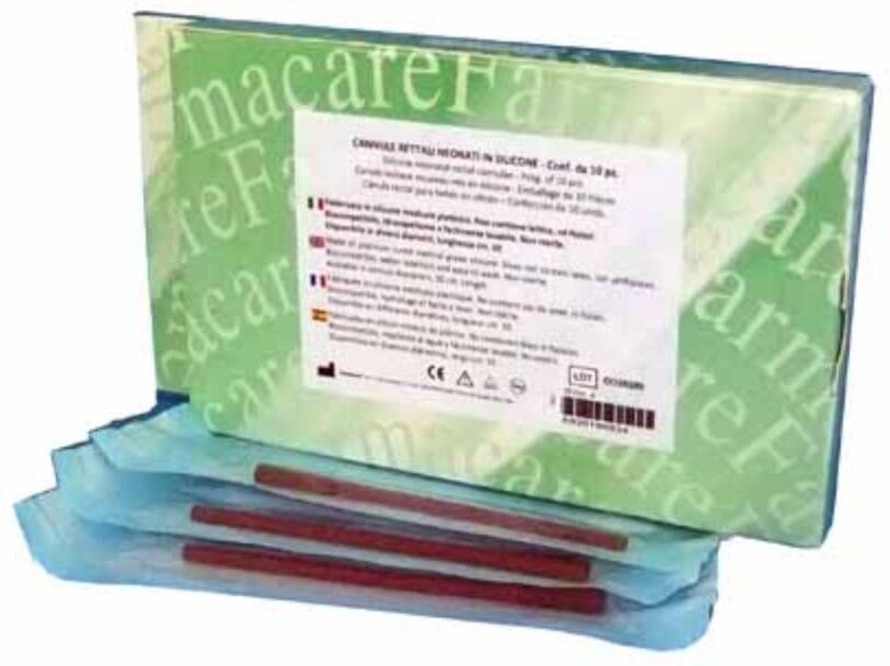 farmacare srl cannula rett neon sil 4mm farmac