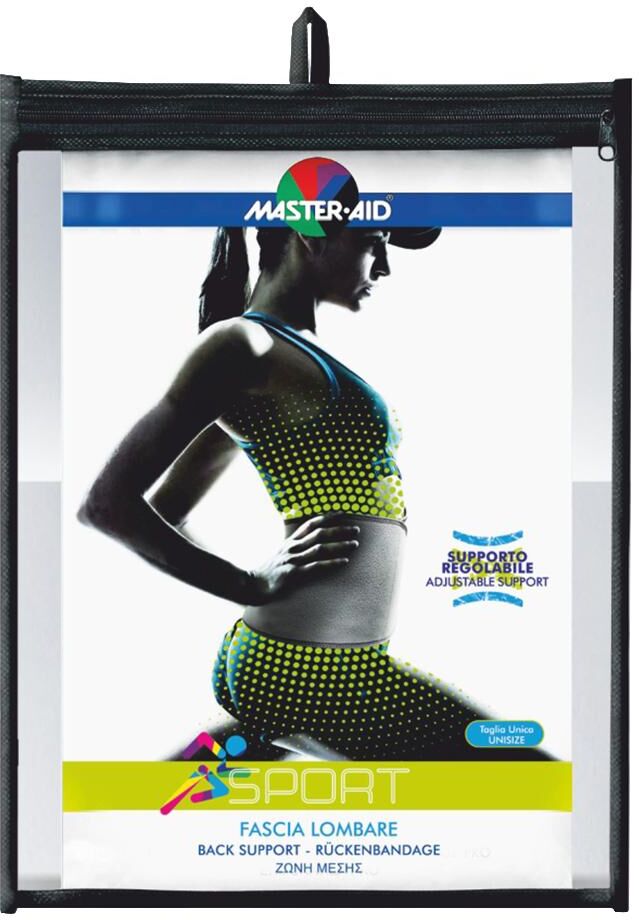 pietrasanta pharma spa master-aid sport fascia lombare 1 pezzo taglia unica