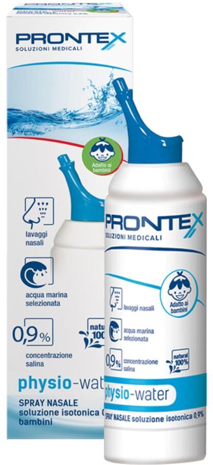 safety spa prontex physio-water soluzione isotonica spray nasale bambino 100ml