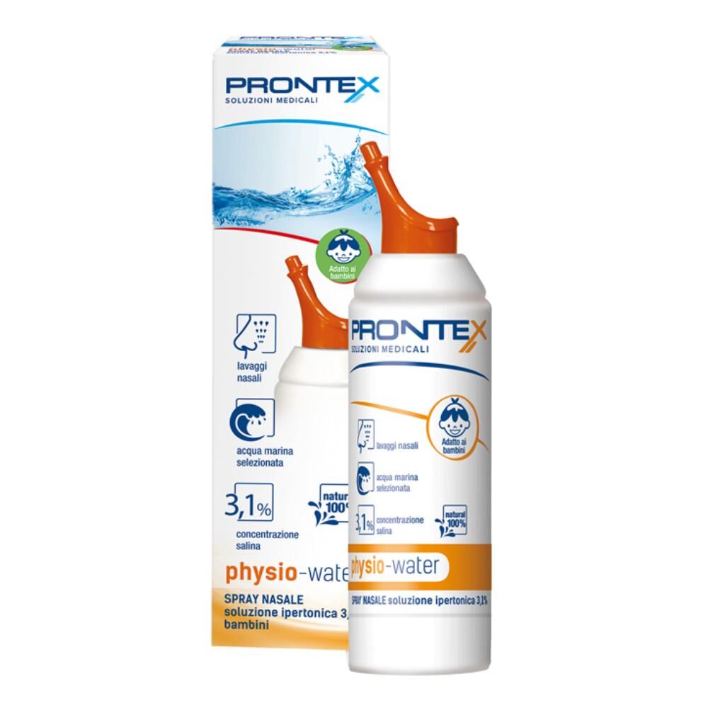 safety spa prontex physio-water soluzione ipertonica 3,1% spray nasale