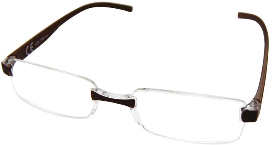 t tex srl t-vedo rimless marrone + 1,00