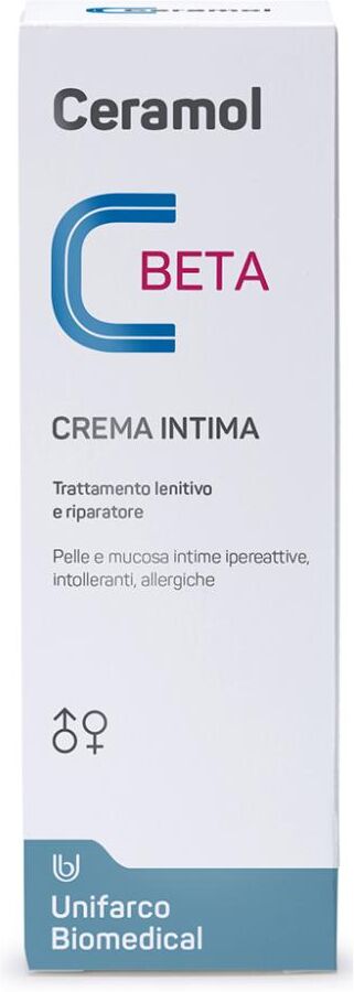 unifarco ceramol beta crema intima 50ml - igiene e benessere intimo