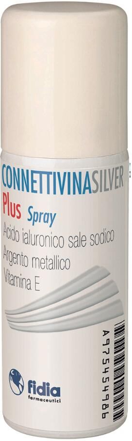 fidia farmaceutici spa connettivina silver plus - spray 50ml - soluzione antimicrobica avanzata per la cura delle ferite