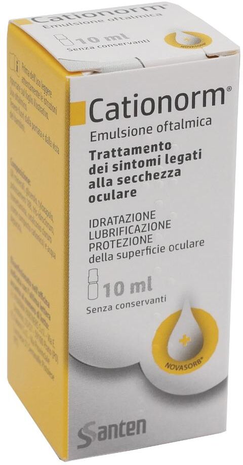 gmm farma srl gocce oculari cationorm multi 10ml - trattamento per secchezza oculare