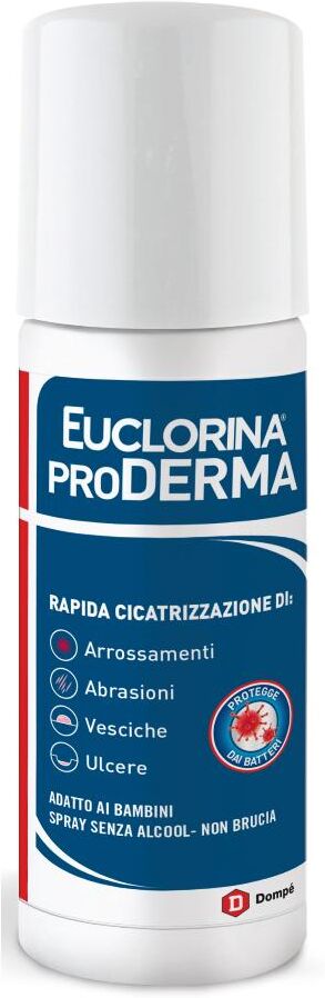 dompe' farmaceutici spa euclorina - proderma spray 125 ml