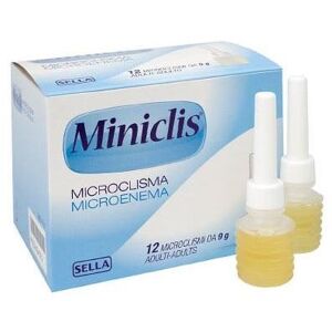 Sella Miniclis Adulti 9g 12 Microclismi Cl Ii