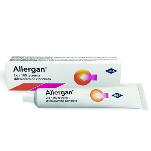 Ibsa Farmaceutici Italia Srl Allergan Crema Antistaminica - Trattamento Locale per Prurito e Irritazioni Cutanee - 30g