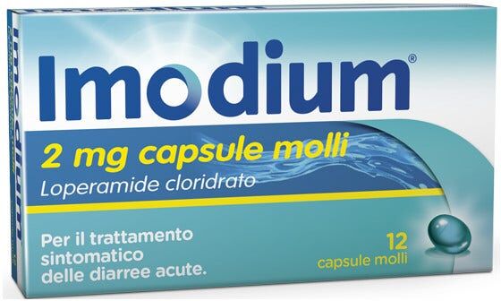 Johnson & Johnson Imodium 12 Capsule Molli 2mg - Antipropulsivi