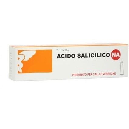 Nova Argentia Acido Salicilico NA 10% Unguento Per Calli e Verruche 30g