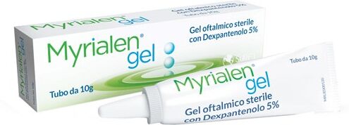 Fidia Farmaceutici Spa Myrialen Gel Oculare 10 g - Gel Oftalmico Sterile con Dexpantenolo al 5%