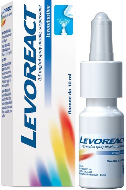 Johnson & Johnson Levoreact - Spray Nasale 0,5 mg 10 ml