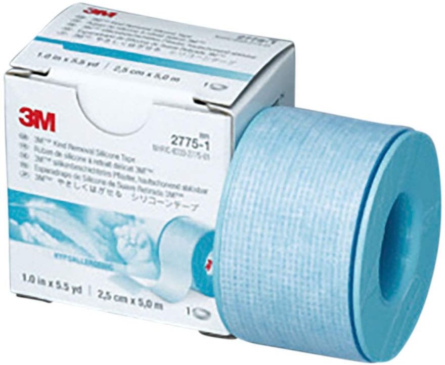 3M MICROPORE Silicone 2,5cmx5m