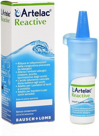 Bausch & Lomb Artelac Reactive - Soluzione Oftalamica  Per la congiuntivite allergica