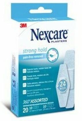 3M NEXCARE Strong*360 20 Cerotti.Assortiti