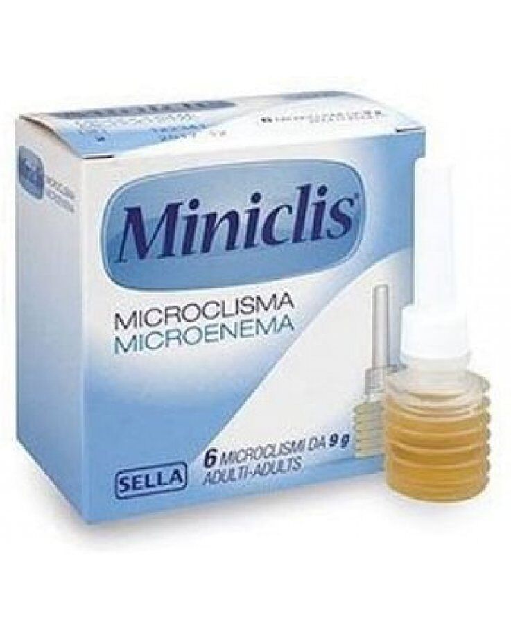 Sella Srl Miniclis Adulti 6 microclismi 9g