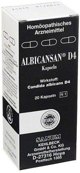 Sanum-Kehlbeck Gmbh & Co. Kg Albicansan D4 - Candida 20 compresse