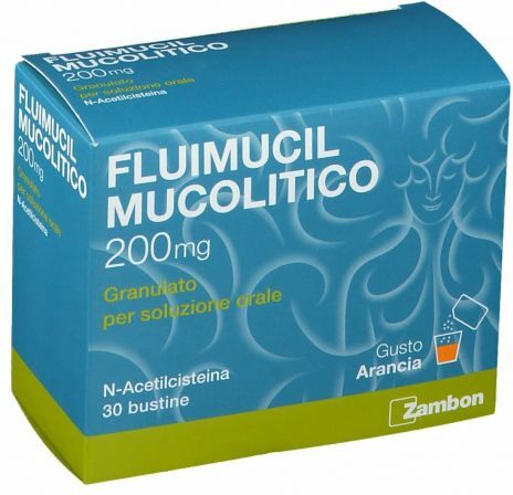 Zambon Fluimucil Mucolitico 30 Bustine da 200mg