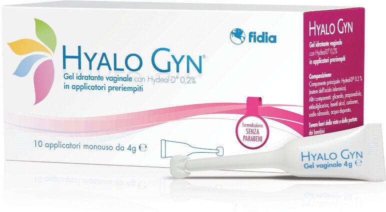 Fidia Farmaceutici Spa Hyalo Gyn - Gel Idratante Vaginale, 10 Applicatori Monodose