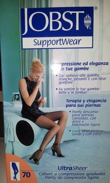 Bsn Medical Jobst UltraSheer 10-15 mmHg Collant Nero Taglia 3 - Comfort e Stile per Gambe Bellissime