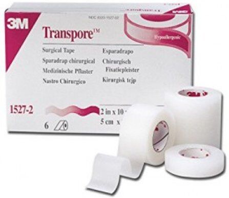 3M CER TRANSPORE 2,5X500CM RIC