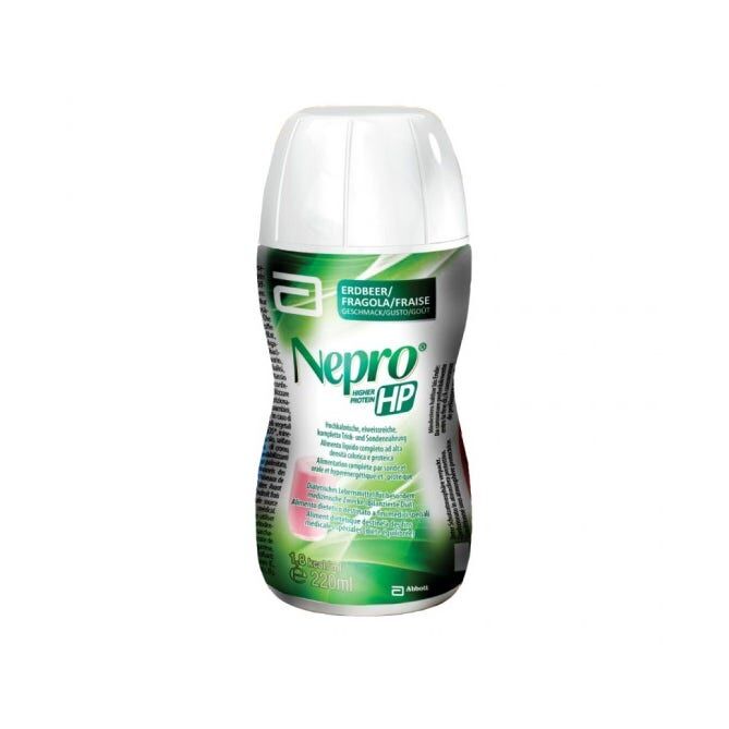Abbott Nepro HP - Bevanda proteica Gusto Fragola 220 ml