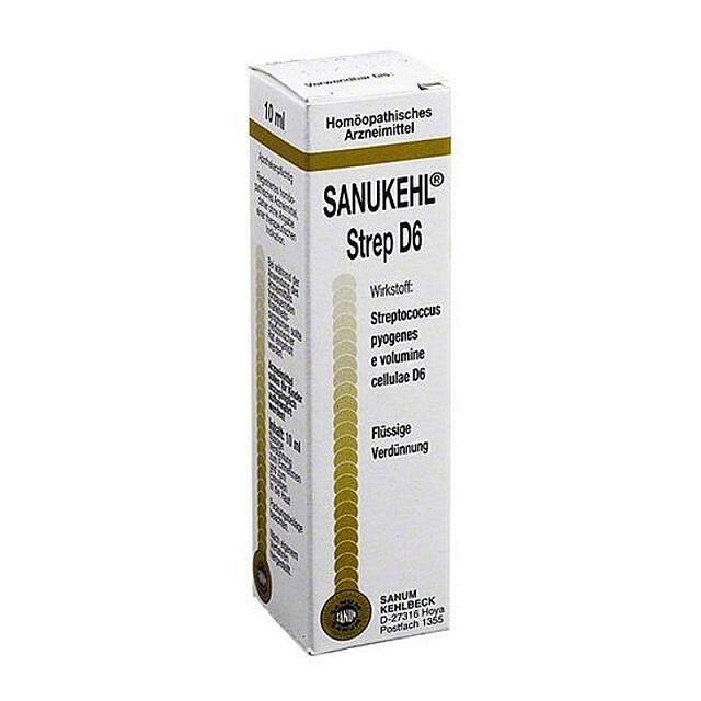 Sanum-Kehlbeck Gmbh & Co. Kg Sanukehl Strep D6 - Gocce 10 ml