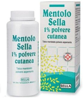 Mentolo Sella 1% Polvere Cutanea 100g