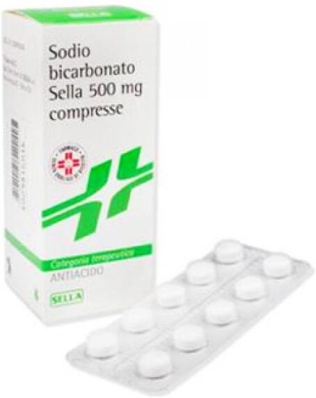 Sella Srl Sodio Bicarbonato Sella 50 Compresse 500mg