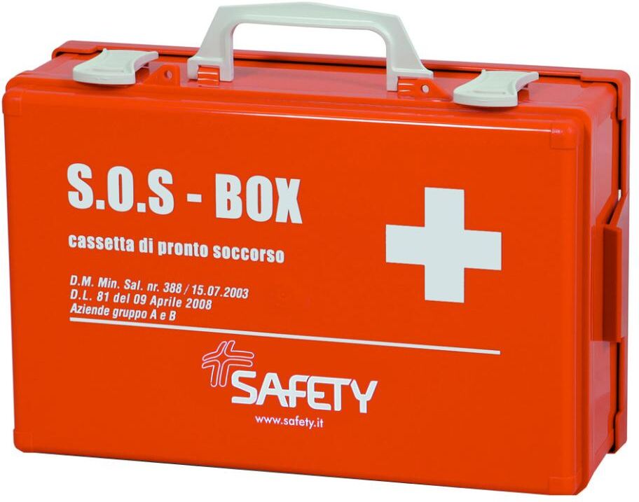 Safety Cassetta Medicazione Completa Per Aziende Gruppo A/B