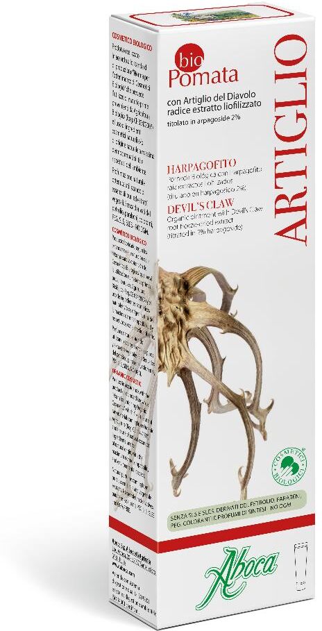 Aboca Spa Societa' Agricola Aboca Naturaterapia Linea Pelle BioPomata Dolore Artiglio del Diavolo 50 ml