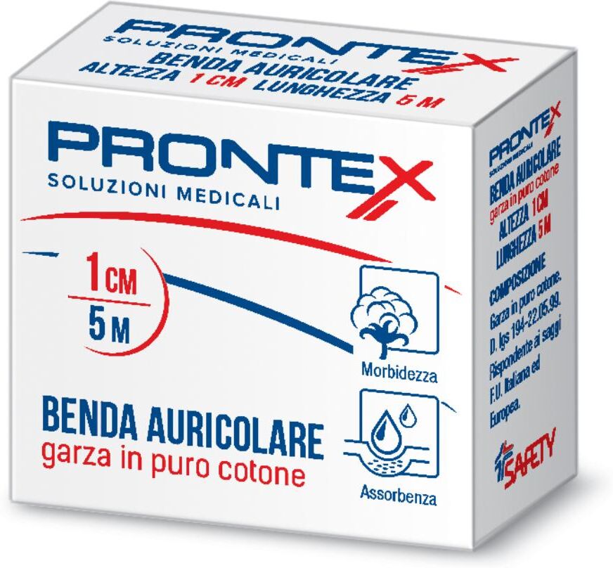 Safety Prontex Benda Auricolare 5mx1cm