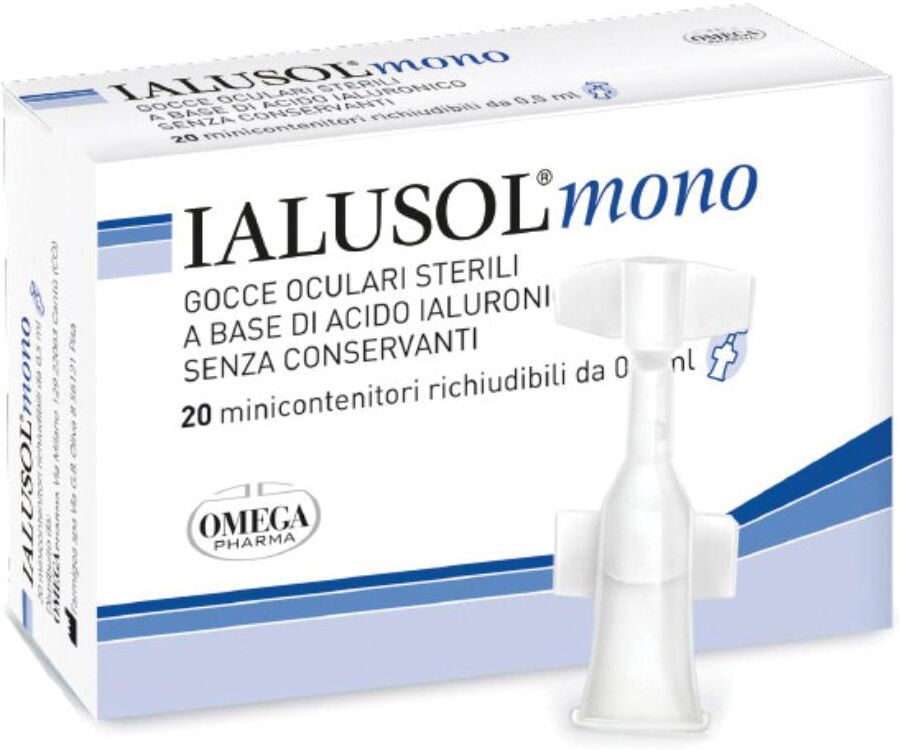 Omega Pharma IALUSOL Mono Gtt Oc.20f.0,5ml