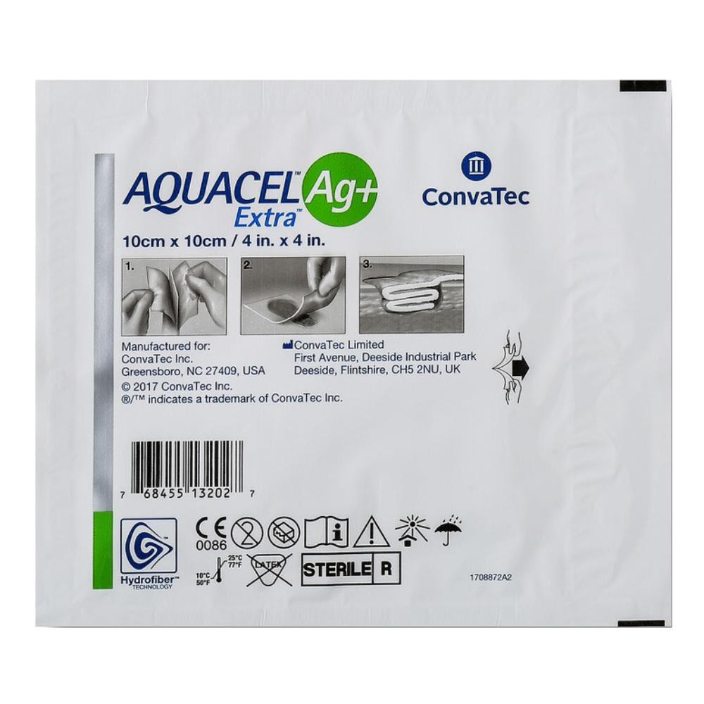 Convatec Medicazioni AQUACEL-413567 AG+EXT 10X10C 10P