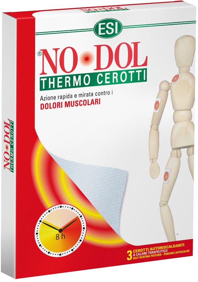 Esi - No Dol Thermo Cerotti Autorisc. Dolori Musc.3 pezzi