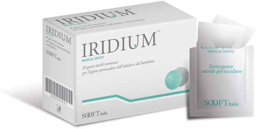 Fidia Farmaceutici Spa Iridium Garza Oculare Medicata: Rimozione di Croste e Secrezioni