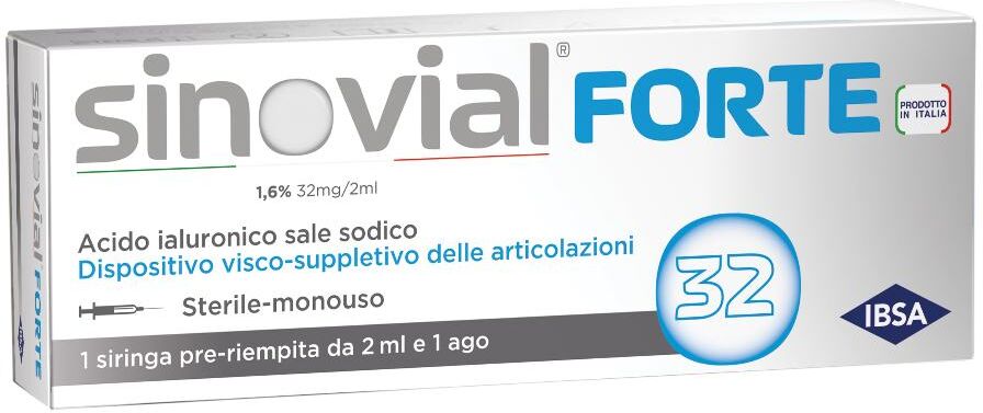 Ibsa Farmaceutici Italia Srl SINOVIAL FORTE AC/IALUR. 1,6%