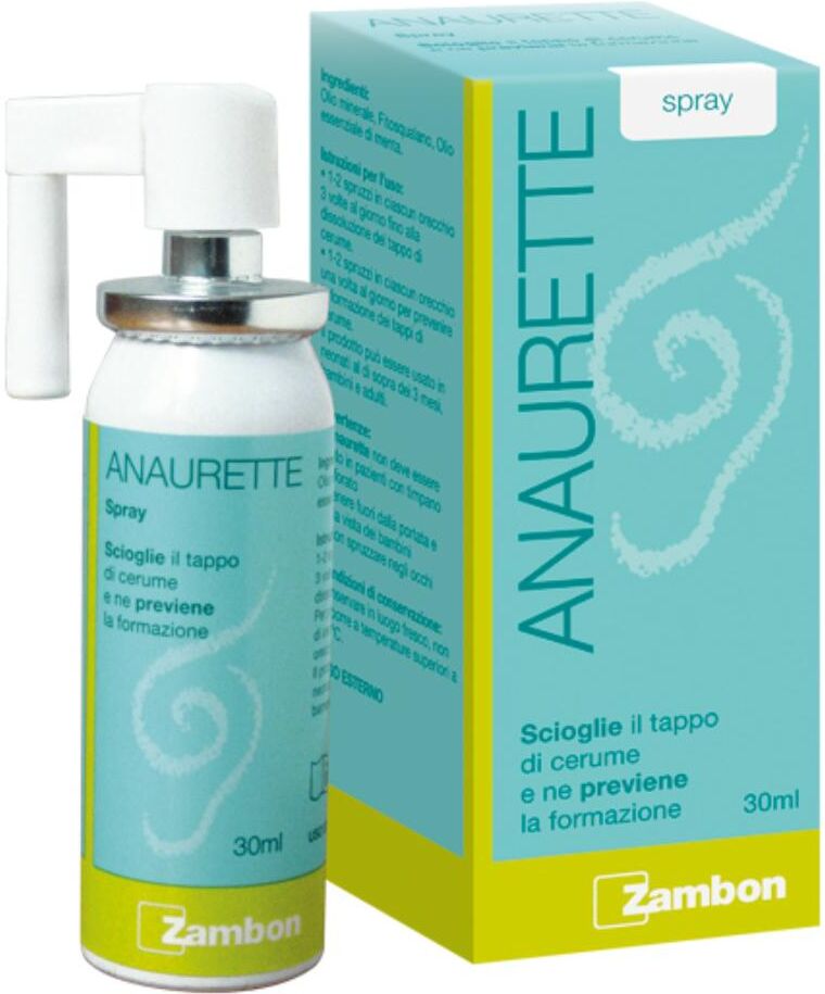 Zambon Attivo Anaurette Spray 30ml - Detergente Intimo per la Tua Igiene Personale