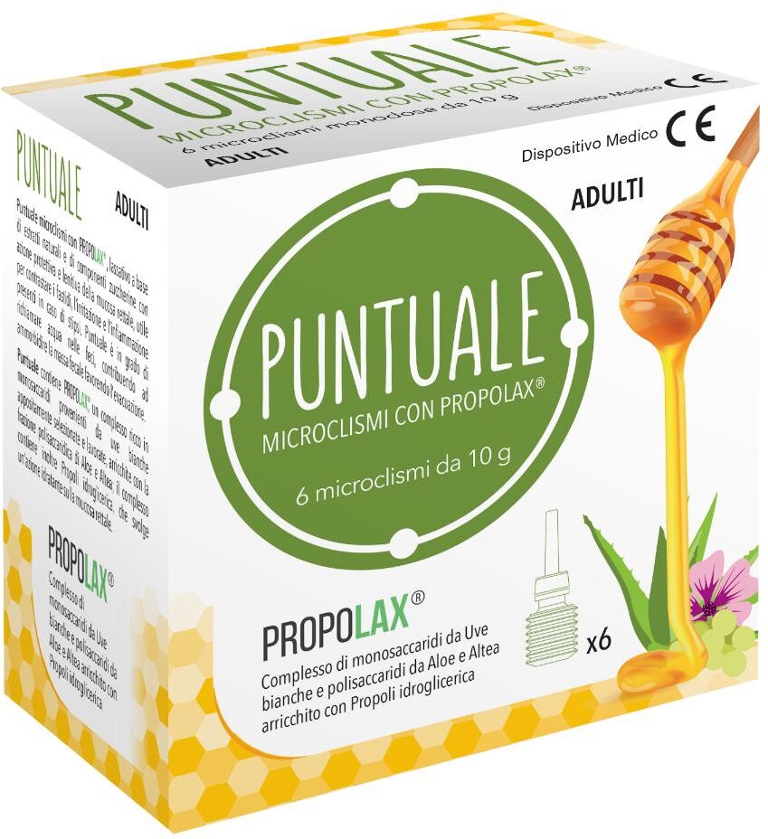 Nova Argentia Puntuale Microclismi Con Propolax 6x10g