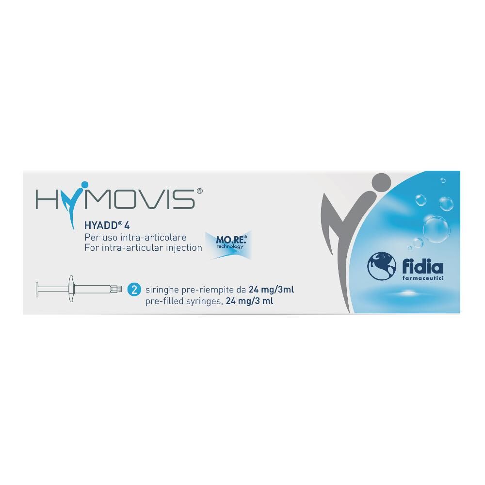 Fidia Farmaceutici Spa Hymovis - Siringa Intra-Articolare 24mg/3ml - Confezione da 2