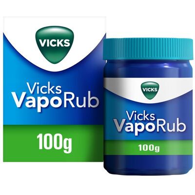Vicks Vaporub 100g - Sollievo dal raffreddore Vicks Vaporub 100g - Sollievo dal raffreddore