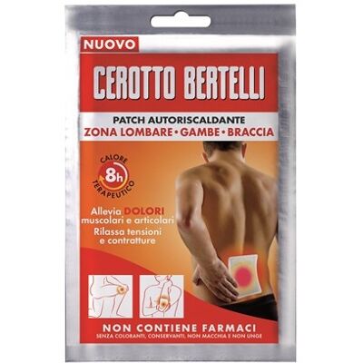 Bertelli Modello - Cerotto per sollievo muscolare - Cerotto medico Bertelli Modello - Cerotto per sollievo muscolare - Cerotto medico