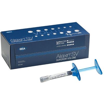 IBSA FARMACEUTICI ITALIA Srl Aliaxin SV Superior Volume - 2 Siringhe da 1ml per Riduzione Rughe e Linee Sottili IBSA FARMACEUTICI ITALIA Srl Aliaxin SV Superior Volume - 2 Siringhe da 1ml per Riduzione Rughe e Linee Sottili