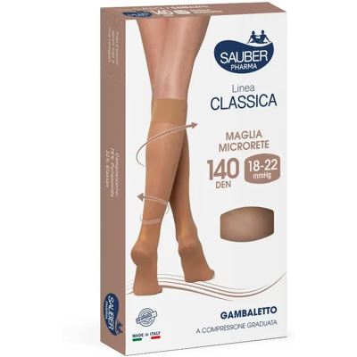 DESA PHARMA Srl Gambaletto 140 Denari Neutro Colore Beige Taglia 4 - Linea Classica DESA PHARMA Srl Gambaletto 140 Denari Neutro Colore Beige Taglia 4 - Linea Classica