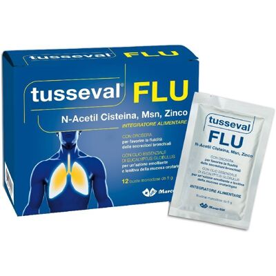 Marco Viti Tusseval Flu - Integratore per le vie respiratorie Marco Viti Tusseval Flu - Integratore per le vie respiratorie