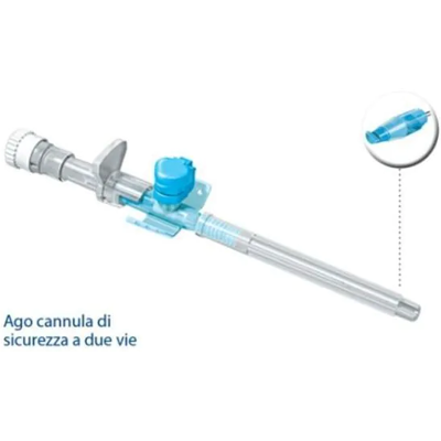 THERAS CONSUMER HEALTH Srl Pikdare Neo Venopic Ago Cannula 2 Vie Sterile Monouso Gauge 18 45 mm THERAS CONSUMER HEALTH Srl Pikdare Neo Venopic Ago Cannula 2 Vie Sterile Monouso Gauge 18 45 mm