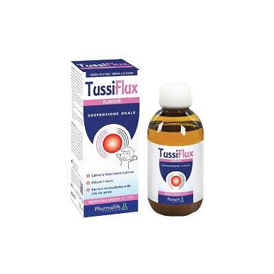 PHARMALIFE RESEARCH Srl Tussiflux Junior 200ml - Dispositivo Medico per la Tosse Secca e Produttiva PHARMALIFE RESEARCH Srl Tussiflux Junior 200ml - Dispositivo Medico per la Tosse Secca e Produttiva