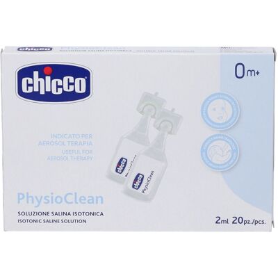 Soluzione Fisiologica Chicco - 20 Fiale da 2ml - Soluzione Salina Soluzione Fisiologica Chicco - 20 Fiale da 2ml - Soluzione Salina
