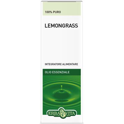 Erba Vita Lemongrass Olio Essenziale 10 ml - Olio Essenziale Naturale per Rilassamento Mentale Erba Vita Lemongrass Olio Essenziale 10 ml - Olio Essenziale Naturale per Rilassamento Mentale