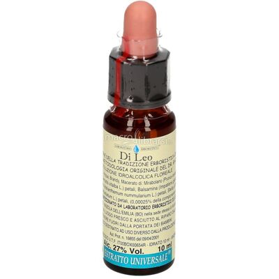 LABORATORIO ERBORISTICO DI LEO ESTRATTO UNIV 10ML DI LEO LABORATORIO ERBORISTICO DI LEO ESTRATTO UNIV 10ML DI LEO