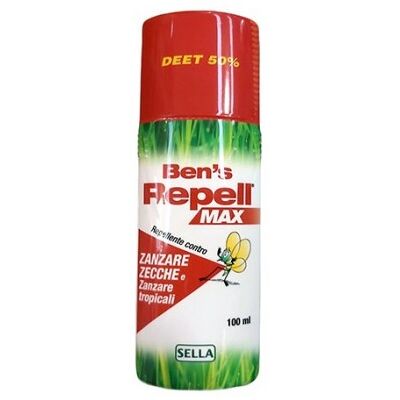 Ben's Repell Max - Repellente insetti DEET 50% - 100ml Ben's Repell Max - Repellente insetti DEET 50% - 100ml